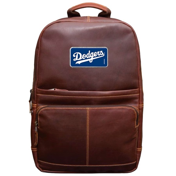 Kannah Brown Los Angeles Dodgers Logo Plate Canyon Backpack - Picture 1 of 1